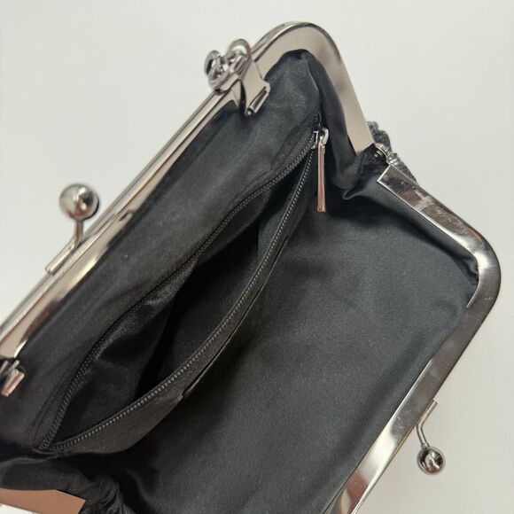 Express Glitter Evening Clutch Bag Formal Y2k - Picture 5 of 6